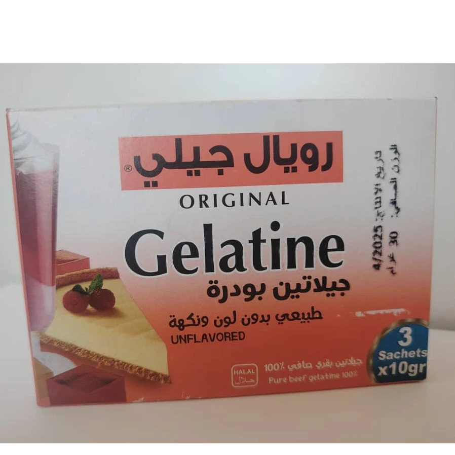 جيلاتين شفاف